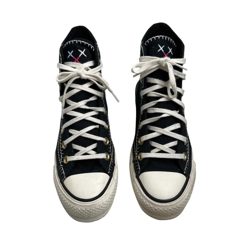 Converse Chuck Taylor All Star LIFT HI Crafted‎ Stitching Women's 6 A08731C